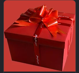 Gift box representing spiritual gifts